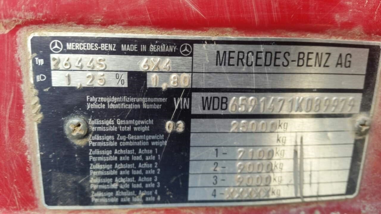 Mercedes Tipper -MB2644K