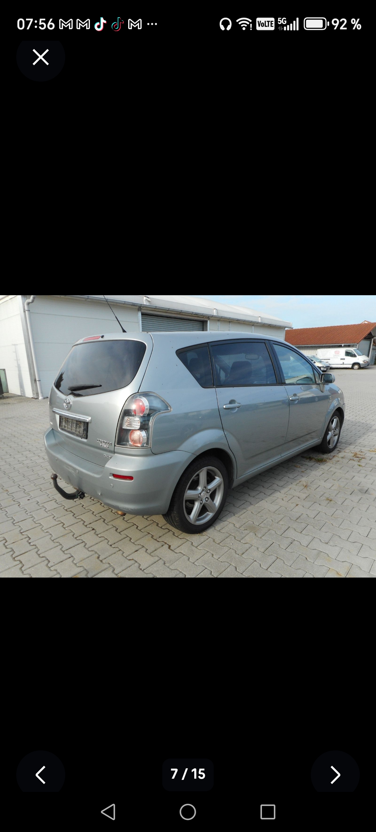 Toyota Corolla Verso. TCR564